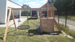Dětské hřiště Monkey´s Home Malý pirát JIM bez skluzavky