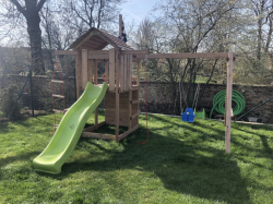 Dětské hřiště Monkey´s Home Malý pirát SAM bez skluzavky