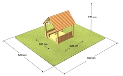 Dětský altánek Monkey's Sunny House Dětský altánek Monkey's Sunny House