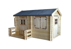 Dětský dřevěný domek M503 235x175x151cm