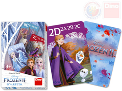 DINO Hra karetní Kvarteto Frozen II (Ledové Království) DINO Hra karetní Kvarteto Frozen II (Ledové Království)