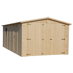 Dřevěná garáž 600 x 300 cm Dřevěná garáž