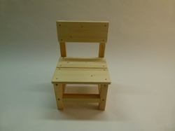 Dětská dřevěná židlička Herold .
