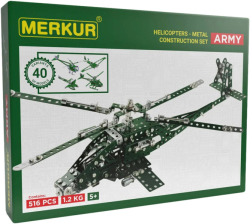 MERKUR Helicopter set 516 dílků