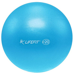 Míč gymnastický Lifefit Anti-Burst modrý 20cm balon rehabilitační do 100kg Míč gymnastický Lifefit Anti-Burst modrý 20cm balon rehabilitační do 100kg