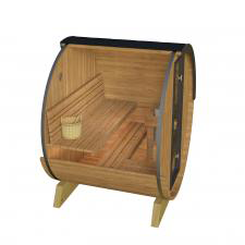 Mini Sauna 160 cm Thermowood bez kamen .