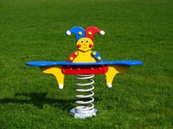 Dvou-Houpačka pružinová Monkey's šašek .