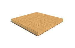 Podlaha dřevěná impregnovaná  pro domeček 135x135 cm Podlaha dřevěná impregnovaná  pro domeček 135x135 cm