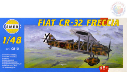 SMĚR Model letadlo Fiat C.R.32 Frecia 1:48 (stavebnice letadla)