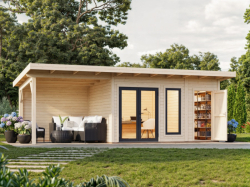 Zahradní domek Aurelia 12,4 + 7,9  m2 (hliníková okna a dveře)