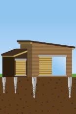 Základový rám na zemních vrutech včetně montáže (Heidi 22,8 m2) Základový rám na zemních vrutech včetně montáže (Heidi 22,8 m2)