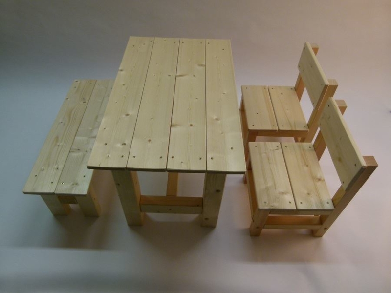 Dětská dřevěná lavice Herold .