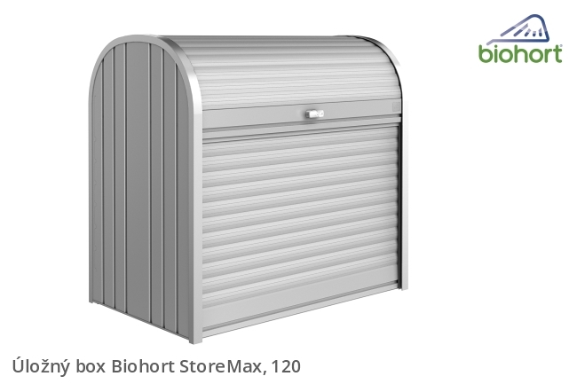 Biohort Úložný box StoreMax® 120, tmavě šedá metalíza .