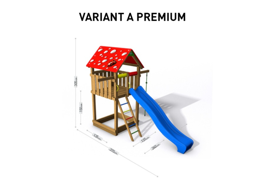 Dětské hřiště Herold Variant 150 A PREMIUM .