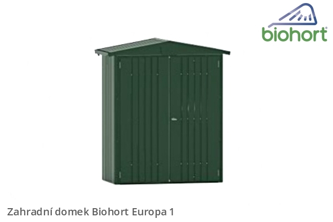 Biohort Zahradní domek EUROPA 1, tmavě zelená .