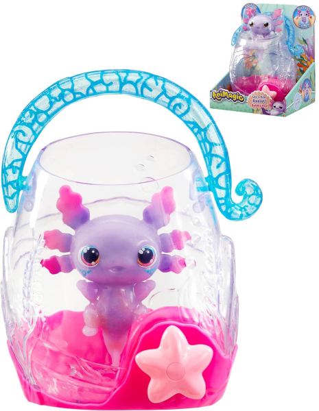 MAC TOYS ANIMAGIC Axolotl strečový svítící v akváriu na baterie Světlo MAC TOYS ANIMAGIC Axolotl strečový svítící v akváriu na baterie Světlo