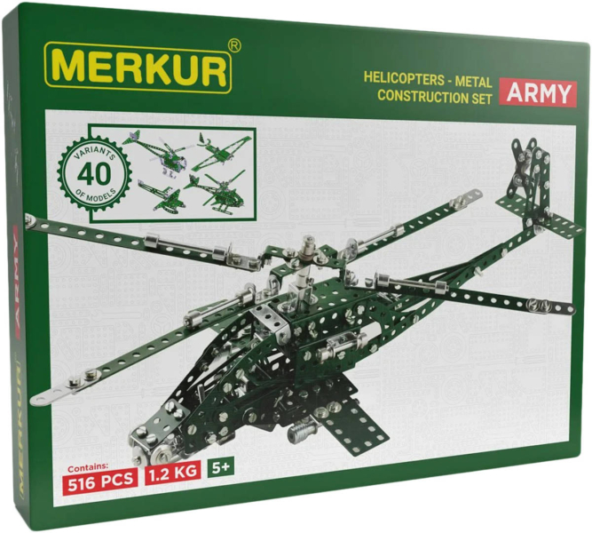 MERKUR Helicopter set 516 dílků