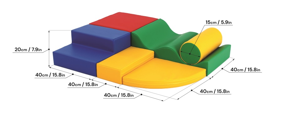 Sestava pěnových bloků IGLU - MINI objevitel