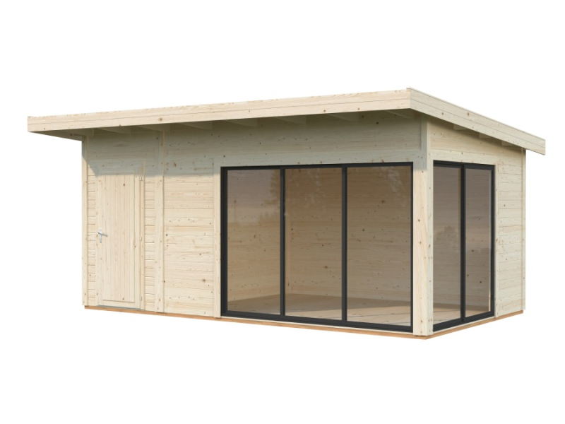 Zahradní domek Andrea 15,2 m2 s posuvnými dveřmi