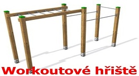 Workautové hřiště - venkovní cvičení